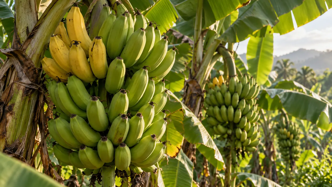 Régimes de bananes, image illustrative